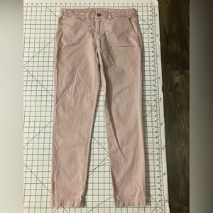 GAP Women’s Size 2‎ Pink Broken In Straight Leg Khaki Pants